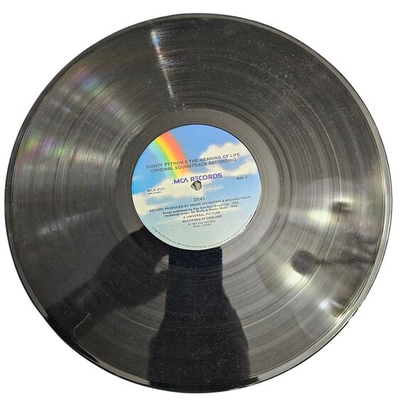 Monty Pythons The Meaning of Live Original Soundtrack Vinyl Record. VG+ - Picture 3 of 3